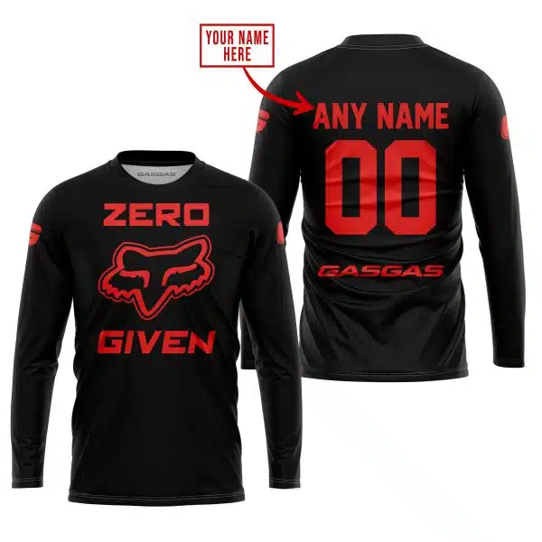 Zero Fox Given – Limited Edition – Gasgas  – Black V1 - Image 5