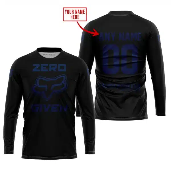 Zero Fox Given – Limited Edition – Husqvarna – Black V1 - Image 4