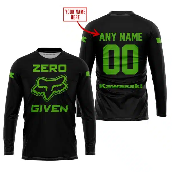 Zero Fox Given – Limited Edition – Kawasaki – Black V1 - Image 5