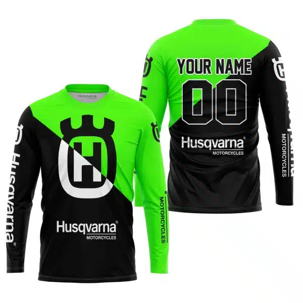Premium Gift - Custom Name - Husqvarna - Green - Image 4