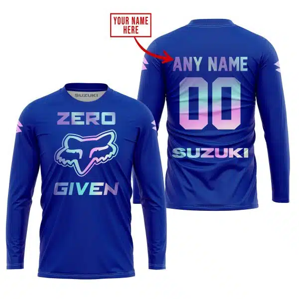 Zero Fox Given – Limited Edition – Suzuki – Blue - Image 5