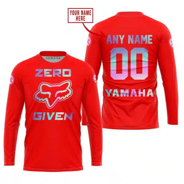Zero Fox Given – Limited Edition – Yamaha – Black Red - Image 5