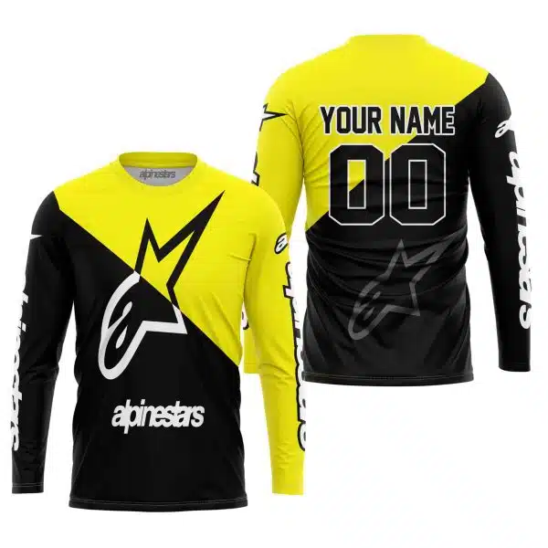 Premium Gift - Custom Name - Alpinestars - Yellow - Image 4