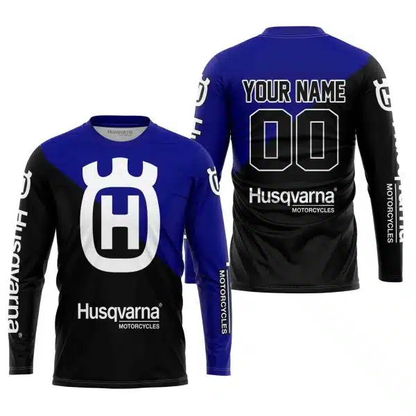 Premium Gift - Custom Name - Husqvarna - Navy - Image 2