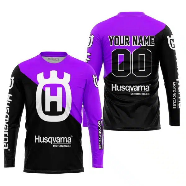 Premium Gift - Custom Name - Husqvarna - Purple - Image 2