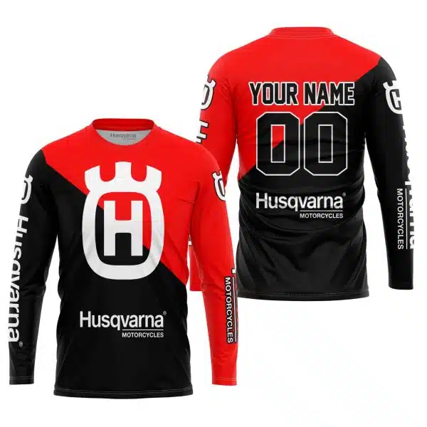 Premium Gift - Custom Name - Husqvarna - Red - Image 2