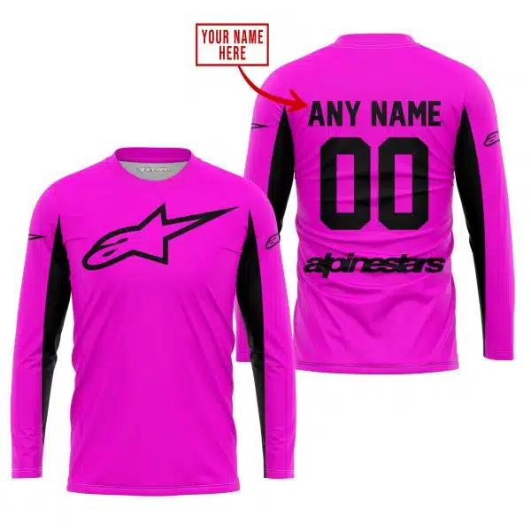 Custom Name Racing - Limited Edition - Alpinestars - Pink V2 - Image 2