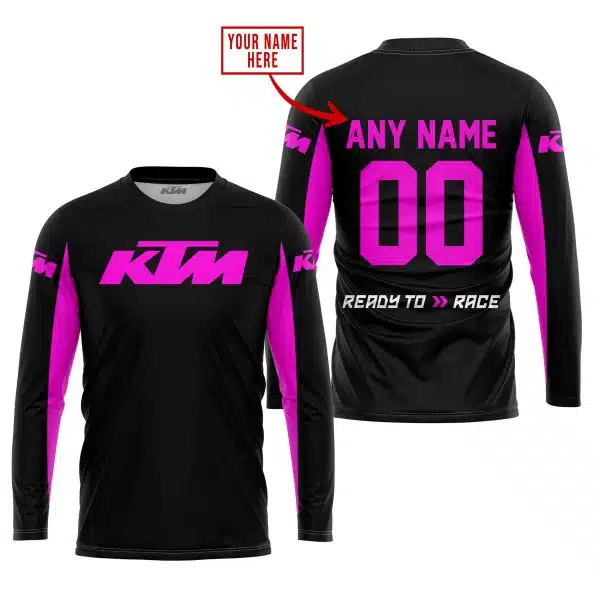 Custom Name Racing - Limited Edition - Ktm - Pink - Image 2