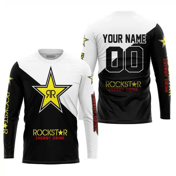 Premium Gift - Custom Name - Rockstar Energy - White - Image 2