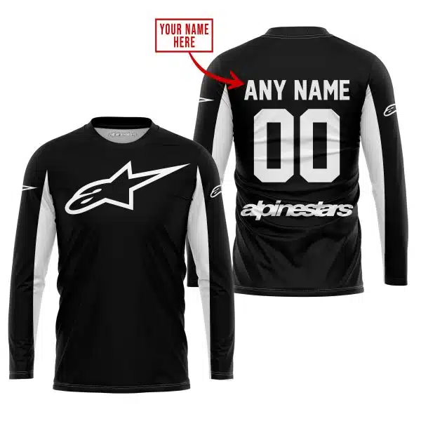 Custom Name Racing - Limited Edition - Alpinestars - White - Image 2