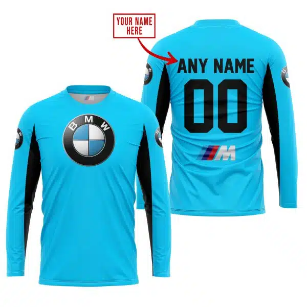 Custom Name Racing - Limited Edition - Bmw - Sky Blue V2 - Image 2