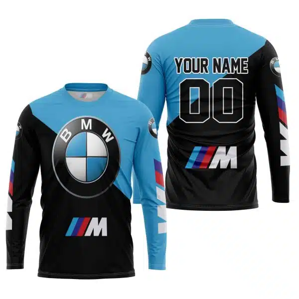 Premium Gift - Custom Name - Bmw - Sky Blue - Image 2