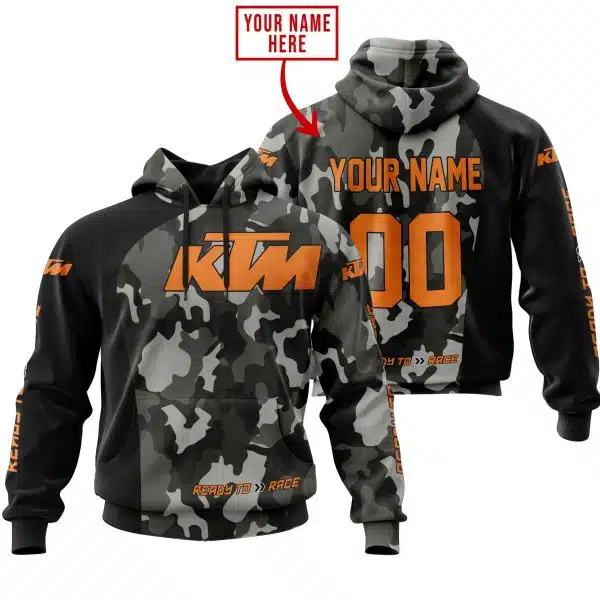 Ktm Racing V1 Camo | Custom Name Racing | Kid & Adult