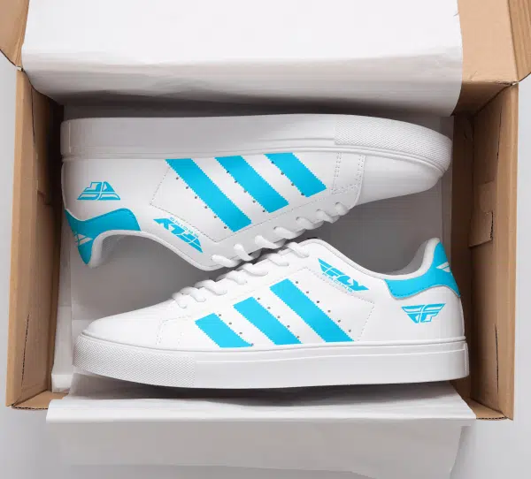 Stan Smith  -  Fly Racing  -  Sky Blue - Image 2