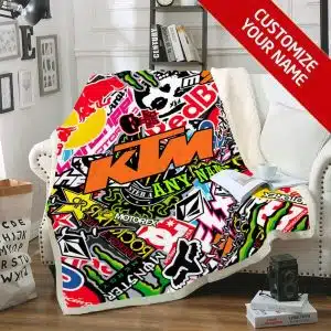 Custom Name Fleece Blanket