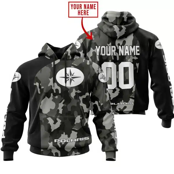 Polaris Racing Camo | Custom Name Racing | Kid & Adult