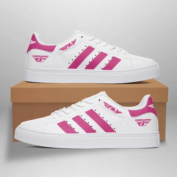 Stan Smith  -  Fly Racing  -  Pink 1