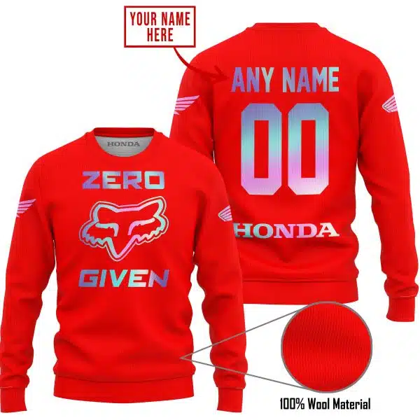 Zero Fox Given – Limited Edition – Honda - Image 3
