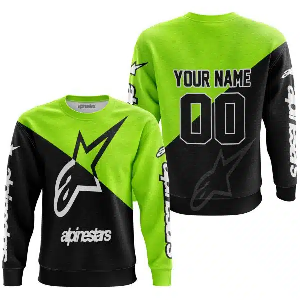 Premium Gift - Custom Name - Alpinestars - Neon - Image 2