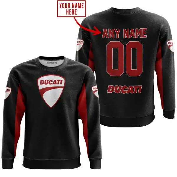 Custom Name Racing - Limited Edition - Ducati - Red - Image 3