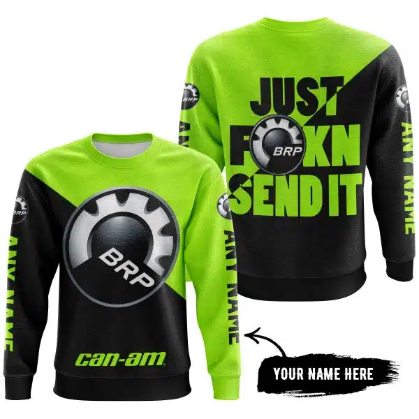 Just Fkcn Send It - 3d All Over Printed - Can Am Neon - Image 4