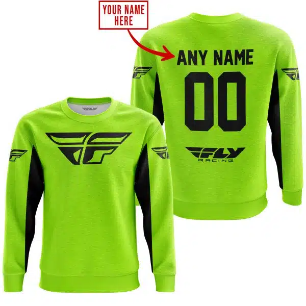 Custom Name Racing - Limited Edition - Fly Racing- Neon V2 - Image 3