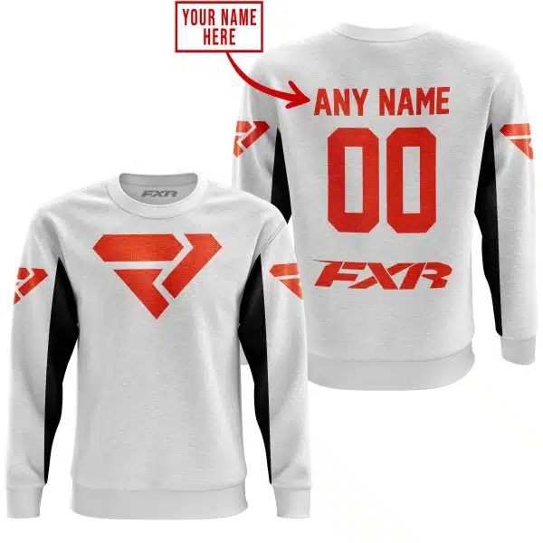 Custom Name Racing - Limited Edition - Fxr V2 - White - Image 3