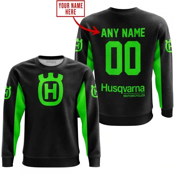 Custom Name Racing - Limited Edition - Husqvarna - Green - Image 4