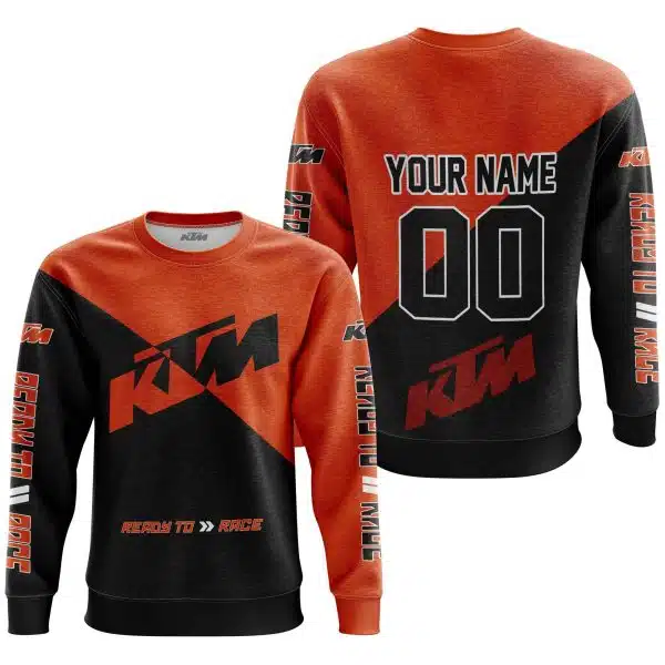 Premium Gift - Custom Name - Ktm - Orange - Image 4