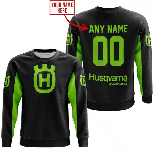 Custom Name Racing - Limited Edition - Husqvarna - Green 1 - Image 3