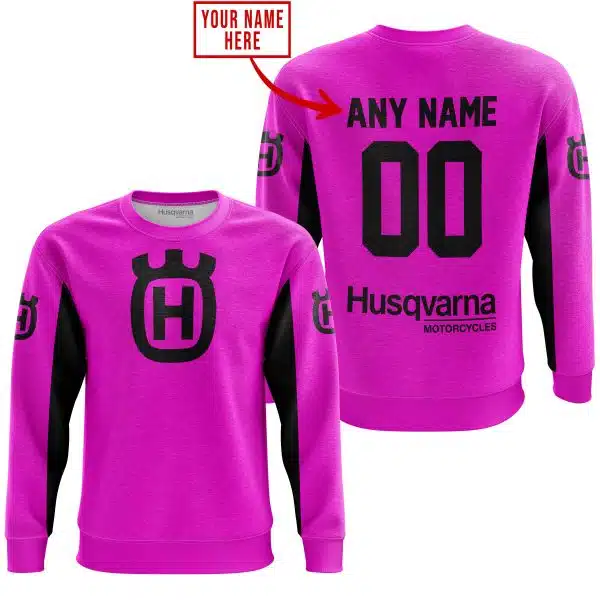 Custom Name Racing - Limited Edition - Husqvarna - Pink V2 - Image 4