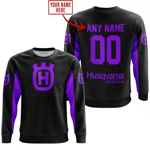 Custom Name Racing - Limited Edition - Husqvarna - Purple - Image 3