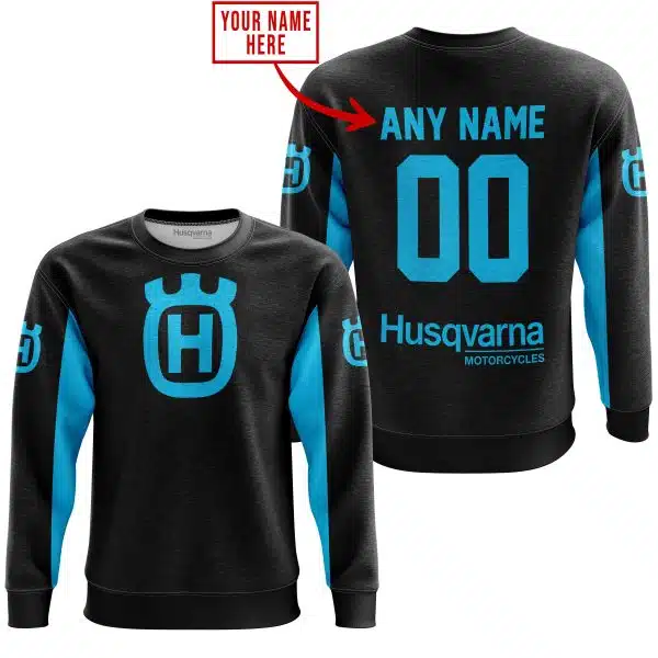 Custom Name Racing - Limited Edition - Husqvarna - Sky Blue - Image 3