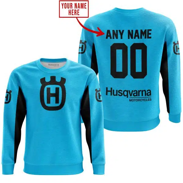 Custom Name Racing - Limited Edition - Husqvarna - Sky Blue V2 - Image 3
