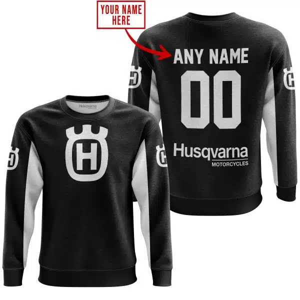 Custom Name Racing - Limited Edition - Husqvarna - White - Image 4