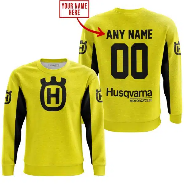 Custom Name Racing - Limited Edition - Husqvarna - Yellow V2 - Image 4