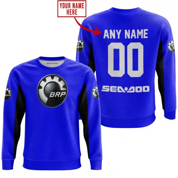 Custom Name Racing - Limited Edition - Sea Doo - Blue V2 - Image 4