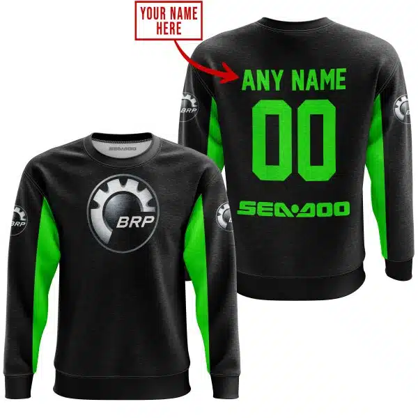 Custom Name Racing - Limited Edition - Sea Doo - Green - Image 3