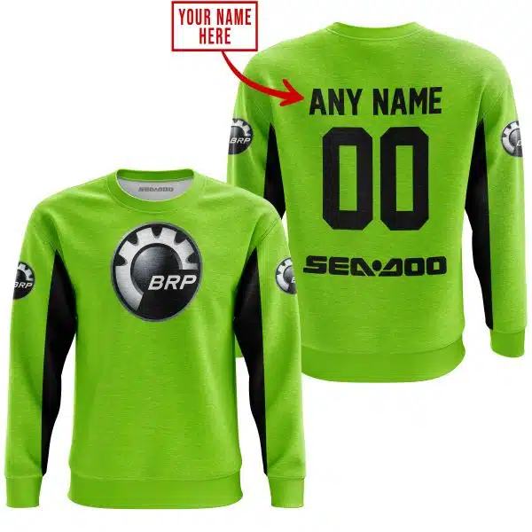Custom Name Racing - Limited Edition - Sea Doo - Green 1 V2 - Image 3