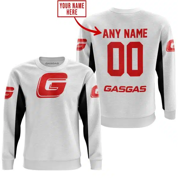 Custom Name Racing - Limited Edition - Gas Gas - White V2 - Image 3