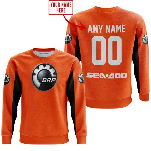 Custom Name Racing - Limited Edition - Sea Doo - Orange V2 - Image 3