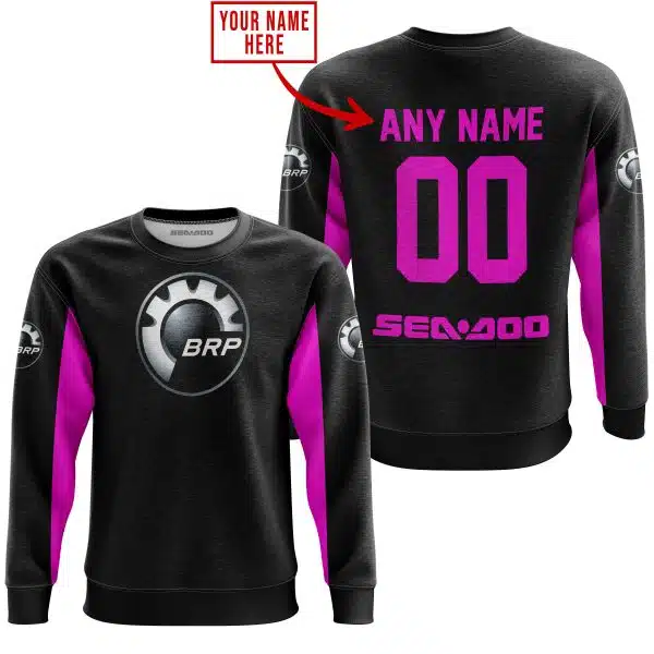 Custom Name Racing - Limited Edition - Sea Doo - Pink - Image 3