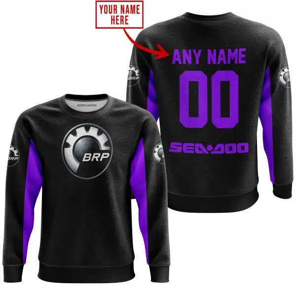 Custom Name Racing - Limited Edition - Sea Doo - Purple - Image 3