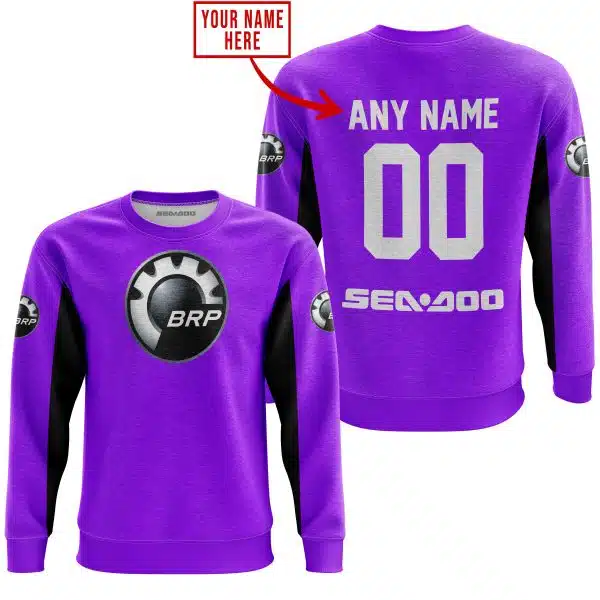 Custom Name Racing - Limited Edition - Sea Doo - Purple V2 - Image 3
