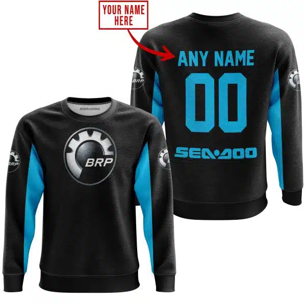 Custom Name Racing - Limited Edition - Sea Doo - Sky Blue - Image 3