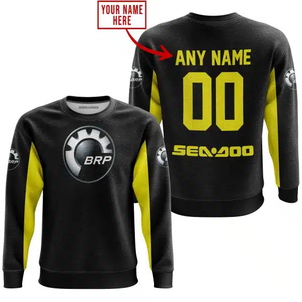 Custom Name Racing - Limited Edition - Sea Doo - Yellow - Image 3