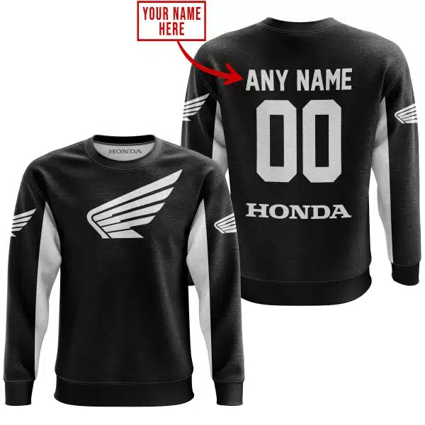 Custom Name Racing - Limited Edition - Honda - White - Image 3