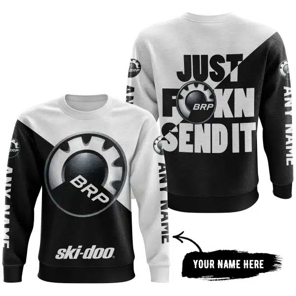 Just Fkcn Send It - 3d All Over Printed - Ski Doo - Image 3
