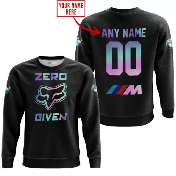 Zero Fox Given – Limited Edition – Bmw – Black - Image 3