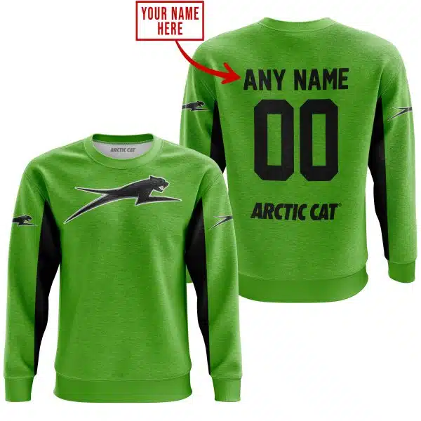 Custom Name Racing - Limited Edition - Arctic Cat - Green V2 - Image 3